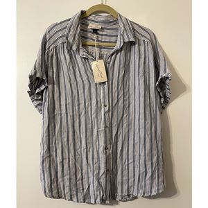 Universal Thread striped button down
